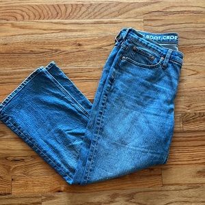 Jcrew Demi boot crop jeans